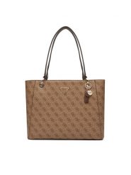 Guess Torebka Noelle II HWBG96 72250 Brązowy. Brązowe torebki klasyczne Guess, z aplikacjami, ze skóry, bez dodatków. Za 609.99 zł.