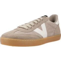 Buty VICTORIA 1126220V BERLIN Beżowy. Brązowe buty trekkingowe VICTORIA, z tkaniny, bez zapięcia. Za 296.99 zł.