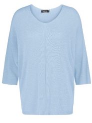 Sublevel Sweter w kolorze błękitnym rozmiar: L/XL. Niebieskie swetry Sublevel, l, bez wzorów, bez ramiączek. Za 140.86 zł.