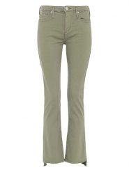 True Religion Dżinsy "Halle" - Slim fit - w kolorze khaki rozmiar: W26. Brązowe jeansy True Religion, z aplikacjami, klasyczne. Za 163.26 zł.