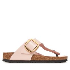 Japonki Birkenstock. Czerwone japonki Birkenstock, bez wzorów. Za 719.99 zł.