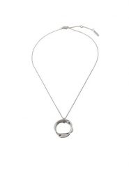 Calvin Klein Naszyjnik 35000525 Srebrny. Szare naszyjniki Calvin Klein, z tworzywa sztucznego, metalowe. Za 299.99 zł.