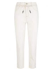 Tom Tailor Dżinsy - Regular fit - w kolorze białym rozmiar: W26/L28. Białe jeansy Tom Tailor, l, bez wzorów, z bawełny, klasyczne, z podwyższonym stanem. Za 43.99 zł.