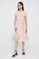 Dkny torebka skórzana kolor turkusowy. Niebieskie listonoszki DKNY, bez wzorów, bez dodatków. Za 1,339.90 zł.