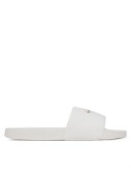 Calvin Klein Jeans Japonki Slide Monogram Wn Logo Ck YW0YW01967 Biały. Białe japonki Calvin Klein Jeans, bez wzorów, z jeansu. Za 179.99 zł.