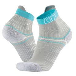 Skarpety do biegania kobieta Sidas Run Anatomic Comfort Lady wysokosc kostki. Niebieskie skarpetki SIDAS, bez wzorów. Za 99.00 zł.