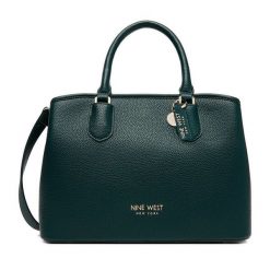 Torebka Nine West. Zielone torebki klasyczne Nine West, bez wzorów, klasyczne, bez dodatków. Za 249.99 zł.