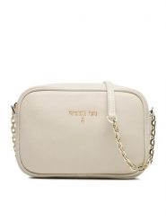 Patrizia Pepe Torebka CB0071/L001-W338 Écru. Listonoszki Patrizia Pepe, bez wzorów, ze skóry, bez dodatków. Za 479.99 zł.