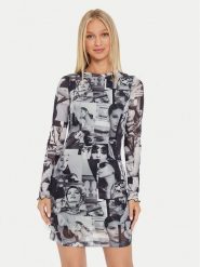 Guess Sukienka codzienna W4YK83 KBBF2 Kolorowy Slim Fit. Sukienki Guess, na co dzień, xs, z aplikacjami, z syntetyku, bez kołnierzyka, bez ramiączek, proste. Za 219.99 zł.