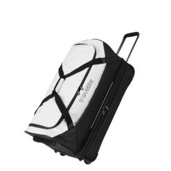 Torba podróżna travelite Basics L ext. Białe torby podróżne Travelite, bez wzorów, z materiału, duże. Za 559.50 zł.