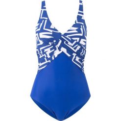Kostium kąpielowy shape Level 1 bonprix niebieski. Bielizna modelująca marki bonprix. Za 109.99 zł.