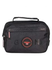 Geographical Norway Saszetka "Shelley" w kolorze czarnym - 18 x 12 x 9 cm rozmiar: onesize. Czarne nerki i saszetki Geographical Norway, bez wzorów, z materiału, sportowe, bez dodatków. Za 52.99 zł.