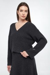 Sweter damski z wełną Aphrodite PINKO. Swetry Pinko, s, bez wzorów, z wełny, bez ramiączek. W wyprzedaży za 851.40 zł.