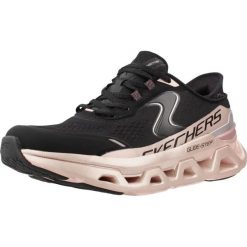 Buty SKECHERS 150514S GLIDE STEP ALTUS Czarny. Czarne buty trekkingowe Skechers, z tkaniny, bez zapięcia. Za 449.99 zł.