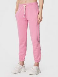Femi Stories Spodnie dresowe Haruka Różowy Regular Fit. Czerwone spodnie dresowe Femi Stories, bez wzorów, z bawełny. Za 269.99 zł.