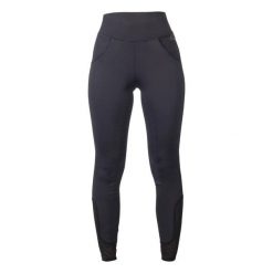 Damskie legginsy jeździeckie z pełną przyczepnością HKM Tammy. Niebieskie legginsy HKM, bez wzorów, z materiału. Za 254.00 zł.