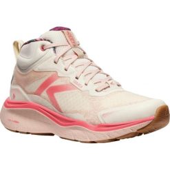Damskie Buty Keen Leiki Mid WP Birch / Cameo Rose 41. Białe trekkingi Keen, bez wzorów, bez zapięcia, trekkingowe. Za 507.99 zł.