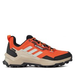 Trekkingi adidas. Brązowe buty trekkingowe adidas, z gore-texu, bez zapięcia. Za 359.99 zł.