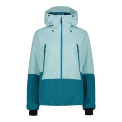 Kurtka damska narciarska CMP 34W2506. Zielone kurtki narciarskie CMP, m, bez wzorów, bez kaptura, narciarskie. Za 849.99 zł.