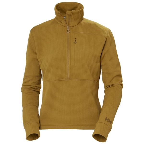 Bluza damska z zamkiem 1/2 Helly Hansen Versalite Air. Brązowe bluzy Helly Hansen, bez wzorów, bez ramiączek, bez kaptura. Za 553.50 zł.