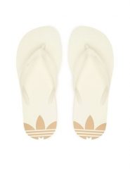 Adidas Japonki Adi Sun Thongs JQ2494 Kremowy. Białe japonki adidas, bez wzorów, z syntetyku. Za 89.99 zł.