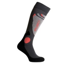 Skarpety unisex Brubeck Biker's Rideout. Czerwone skarpetki Brubeck, bez wzorów, z bawełny. Za 69.99 zł.
