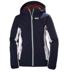 Kurtka narciarska damska Helly Hansen Majestic Primaloft. Niebieskie kurtki narciarskie Helly Hansen, na zimę, bez wzorów, z poliesteru, bez kaptura, narciarskie, primaloft. W wyprzedaży za 947.00 zł.