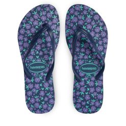 Japonki Havaianas. Niebieskie japonki Havaianas, bez wzorów. Za 59.99 zł.