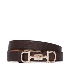 Pasek Guess. Brązowe paski Guess, z aplikacjami. Za 194.99 zł.