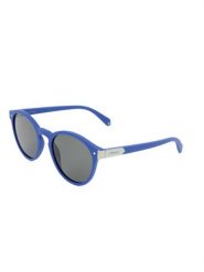 Polaroid Damskie okulary przeciwsłoneczne w kolorze niebiesko-szarym rozmiar: 51. Niebieskie okulary przeciwsłoneczne Polaroid, bez wzorów, z tworzywa sztucznego, szklane. Za 95.95 zł.