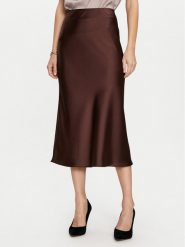 Imperial Spódnica midi GHI5IBA Brązowy Regular Fit. Brązowe spódnice Imperial, s, bez wzorów, z syntetyku, midi. Za 279.99 zł.