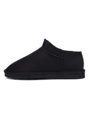 ISLAND BOOT Botki zimowe "Floella" w kolorze czarnym rozmiar: 38. Czarne botki Island Boot, bez wzorów, z materiału, bez obcasa, bez zapięcia. Za 146.85 zł.