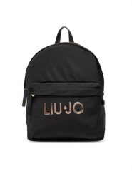 Liu Jo Plecak TF5084 T4974 Czarny. Czarne plecaki Liu Jo, bez wzorów, z materiału, bez dodatków. Za 379.99 zł.