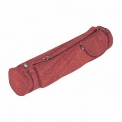 Bawełniana torba na matę do jogi Bodhi Asana Bag 60 - czerwony. Czerwone torby sportowe BODHI, bez wzorów, z bawełny, na ramię. Za 129.99 zł.