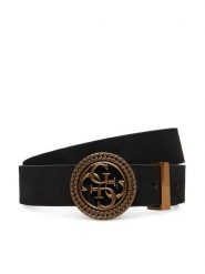 Guess Pasek Damski W5BZ11 L0491 Czarny. Czarne paski Guess, z aplikacjami, ze skóry. Za 169.99 zł.