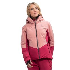 Kurtka narciarska damska Schöffel Safuna. Czerwone kurtki narciarskie Schöffel, na zimę, bez wzorów, bez kaptura, narciarskie. Za 2,499.99 zł.