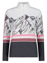 CMP Koszulka funkcyjna w kolorze biało-antracytowym rozmiar: 44. Białe t-shirty sportowe CMP, bez wzorów, z materiału, bez ramiączek, outdoorowe. Za 205.93 zł.