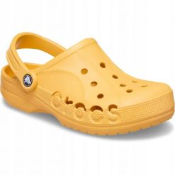 Chodaki Klapki Unisex Baya 10126 Clog. Niebieskie klapki Crocs, bez wzorów, z materiału, bez obcasa, bez zapięcia. Za 179.99 zł.
