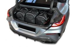 Torby Do Bagażnika Bmw 8 Gran Coupe 2019+ 5Szt Kjust. Czarne torby podróżne KJUST, bez wzorów, z kauczuku. Za 1,372.00 zł.