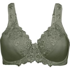 Spódnica maxi bonprix beżowo-niebieski wzorzysty. Brązowe biustonosze bonprix, bez wzorów, maxi. Za 99.99 zł.