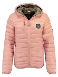 Geographical Norway Kurtka pikowana "Bambway" w kolorze jasnoróżowym rozmiar: S. Różowe kurtki Geographical Norway, s, bez wzorów, bez kaptura. Za 183.59 zł.