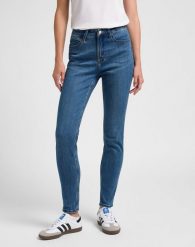 DAMSKIE SPODNIE LEE CBL HR SKINNY EUR SO CHIC L34GUZE28 112340591. Czarne jeansy Lee, l, bez wzorów, z bawełny. W wyprzedaży za 59.99 zł.