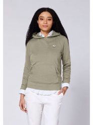 Polo Sylt Bluza w kolorze khaki rozmiar: XL. Brązowe bluzy Polo Sylt, xl, bez wzorów, z bawełny, bez ramiączek, z kapturem. Za 109.78 zł.