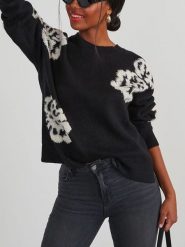 Milan Kiss Sweter w kolorze czarnym rozmiar: L. Czarne swetry Milan Kiss, l, bez wzorów, bez ramiączek. Za 187.96 zł.