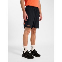 Spodenki treningowe Hummel Blaze Pro. Brązowe szorty sportowe Hummel, bez wzorów, do piłki nożnej. Za 166.50 zł.