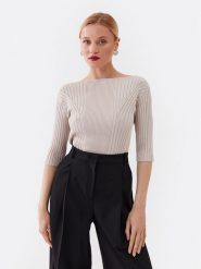 Calvin Klein Bluzka K20K205738 Szary Slim Fit. Szare bluzki Calvin Klein, xxl, bez wzorów, z syntetyku, bez kołnierzyka, bez ramiączek. Za 319.99 zł.