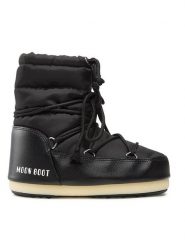 Moon Boot Śniegowce Low Nylon 14600100001 Czarny. Czarne śniegowce Moon Boot, bez wzorów, z materiału, bez zapięcia. Za 799.99 zł.