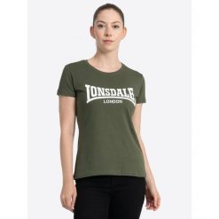 Koszulka damska Lonsdale Cartmel. Białe t-shirty sportowe Lonsdale, bez wzorów, z bawełny, bez ramiączek. Za 137.00 zł.