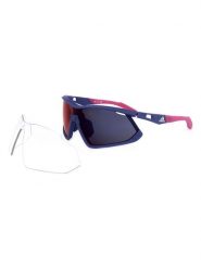 Adidas Okulary przeciwsłoneczne unisex w kolorze czerwono-granatowym rozmiar: onesize. Czerwone okulary przeciwsłoneczne adidas, bez wzorów, z tworzywa sztucznego, szklane. Za 184.95 zł.