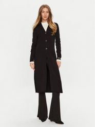 TWINSET Kardigan 241TP3393 Czarny Regular Fit. Czarne swetry Twinset, s, bez wzorów, z wiskozy, bez ramiączek. Za 579.99 zł.